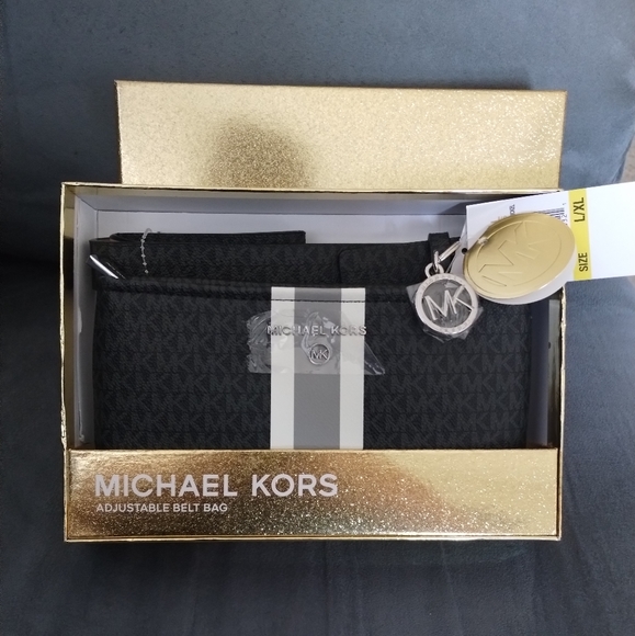 MICHAEL Michael Kors Handbags - Michael Kors Adjustable Belt Bag Box Gift Size L/XL